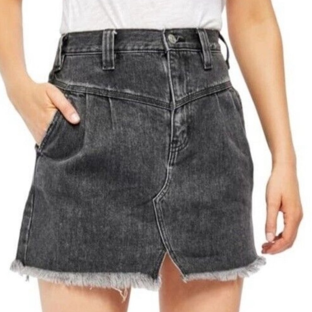 Free People Denim Skirt